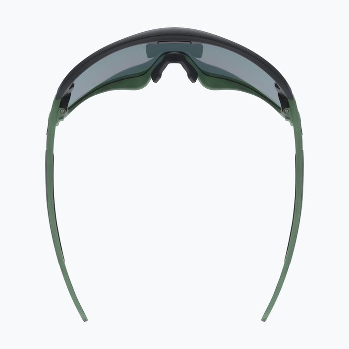 UVEX Sportstyle 231 2.0 moosgrün schwarz matt/verspiegelt grün Fahrradbrille 53/3/026/7216 8