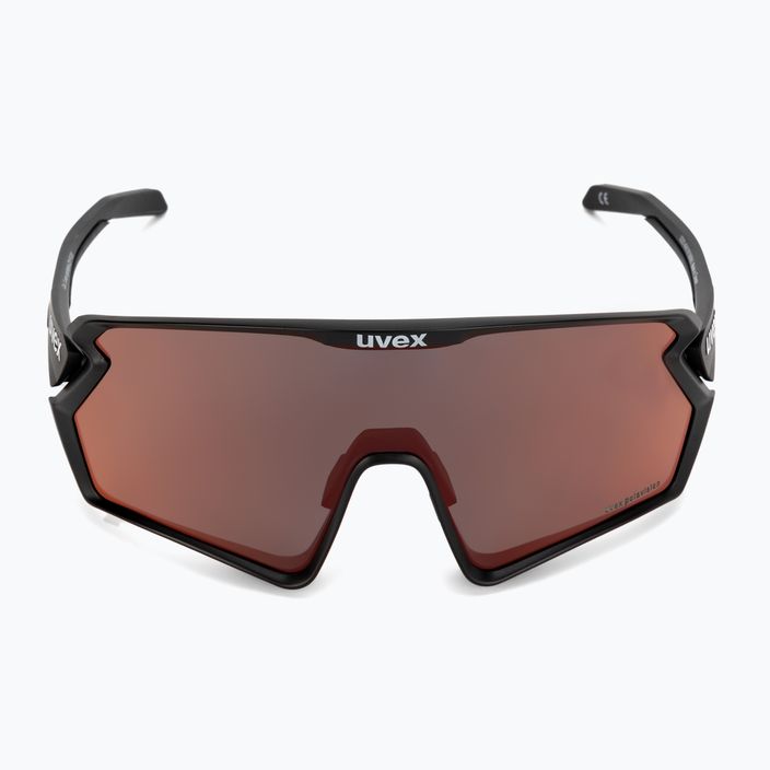 UVEX Sportstyle 231 2.0 P schwarz matt/rot spiegelnd Fahrradbrille 53/3/029/2230 3