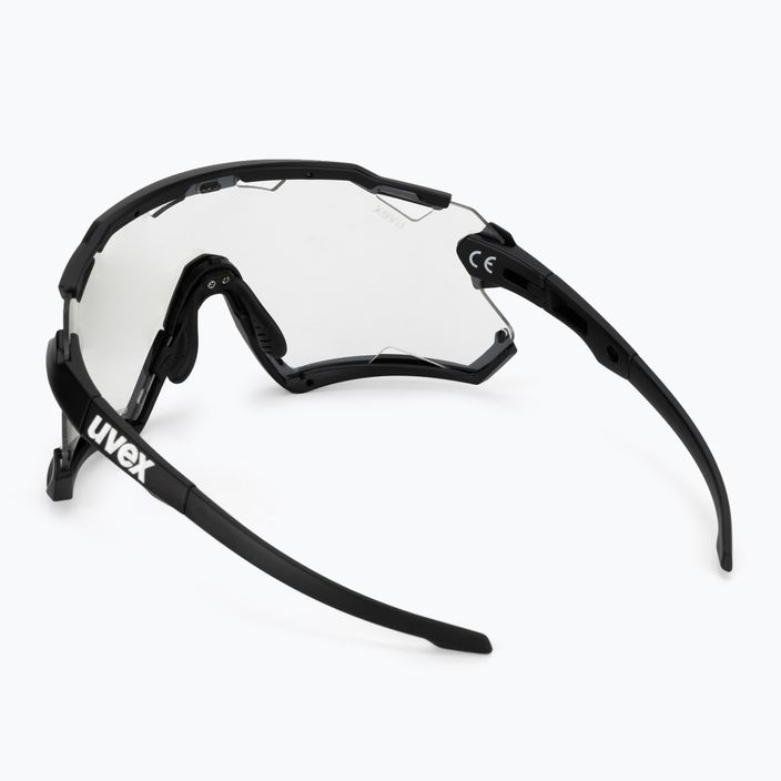 UVEX Sportstyle 228 V schwarz matt/verspiegelt silber Sonnenbrille 53/3/030/2205 2