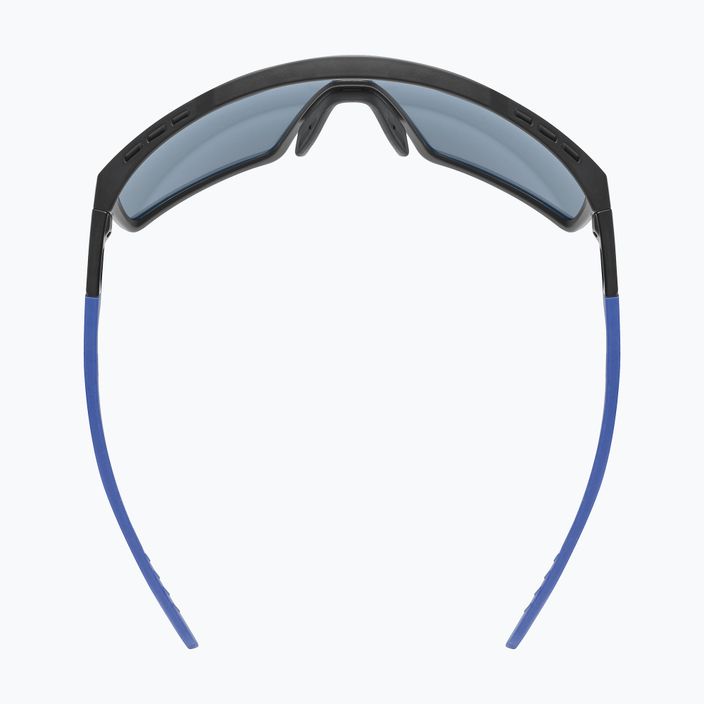 UVEX Mtn Perform schwarz blau matt/verspiegelt blau Sonnenbrille 53/3/039/2416 8