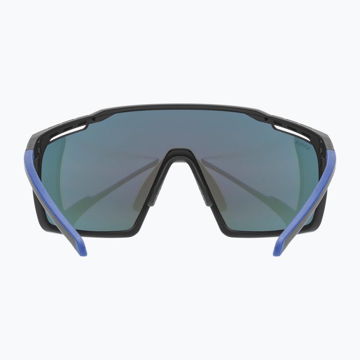 UVEX Mtn Perform schwarz blau matt/verspiegelt blau Sonnenbrille 53/3/039/2416 9