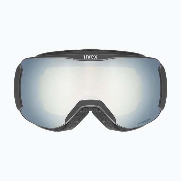 UVEX Downhill 2100 CV Skibrille schwarz matt/verspiegelt weiß/colorvision grün 2