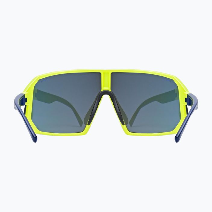 UVEX Sportstyle 237 gelb blau matt/verspiegelt blaue Sonnenbrille 3