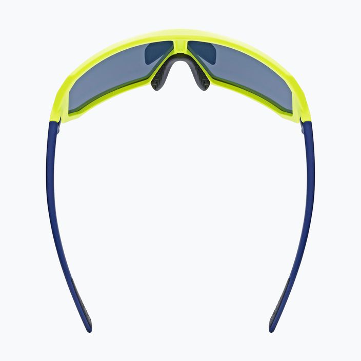 UVEX Sportstyle 237 gelb blau matt/verspiegelt blaue Sonnenbrille 5