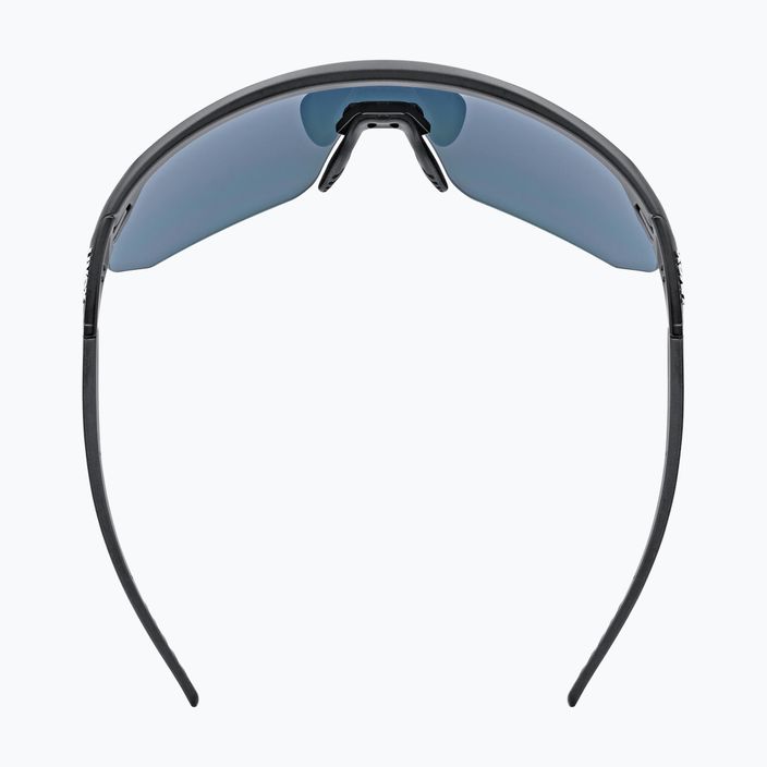 UVEX Pace One schwarz matt/verspiegelt blau Sonnenbrille 5