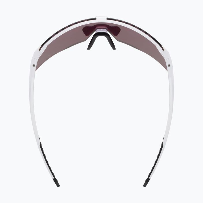 UVEX Pace Stage CV Sonnenbrille weiß matt/verspiegelt gold 5