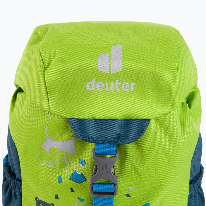Deuter Schmusebar 8 l Kinder-Wanderrucksack grün/blau 361012123110 5