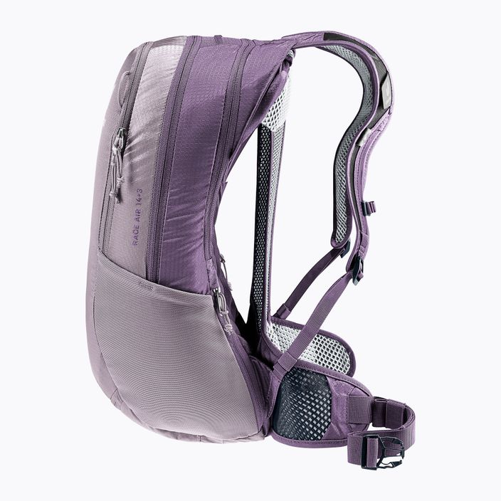 Fahrrad Rucksack deuter Race Air 14 + 3 l lavender/purple 8