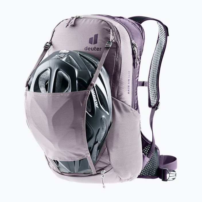 Fahrrad Rucksack deuter Race Air 14 + 3 l lavender/purple 10