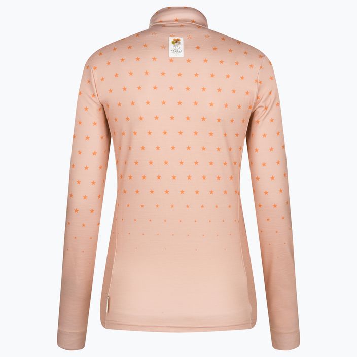 Damen-Ski-Sweatshirt Maloja Copper beech orange 32124 1 8471 9