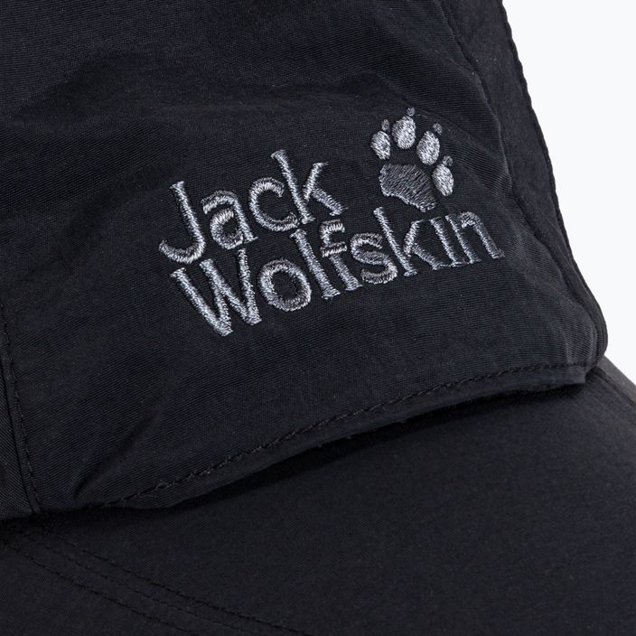 Jack Wolfskin Vent Pro Baseballkappe schwarz 19222_6000 5
