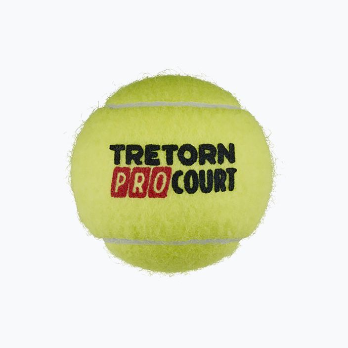 Tretorn Pro Court Tennisbälle 3 Stück gelb 474186 2