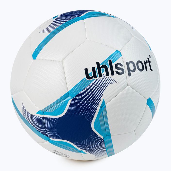 Uhlsport Nitro Synergy Fußball weiß und blau 100166701 2