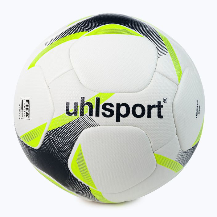Uhlsport Pro Synergy Fußball weiß und gelb 100167801 2