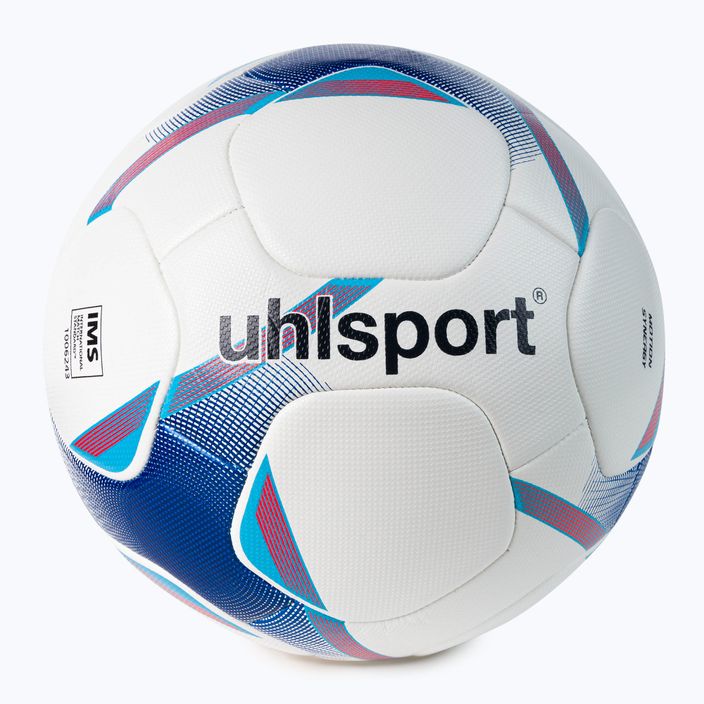 Uhlsport Motion Synergy Fußball weiß und blau 100167901 4