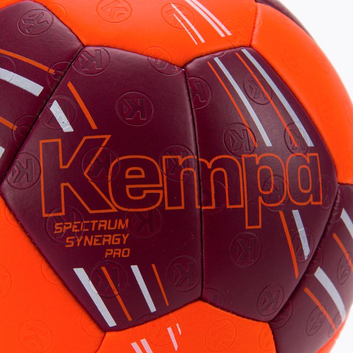 Kempa Spectrum Synergy Pro Handball rot/orange Größe 2 2