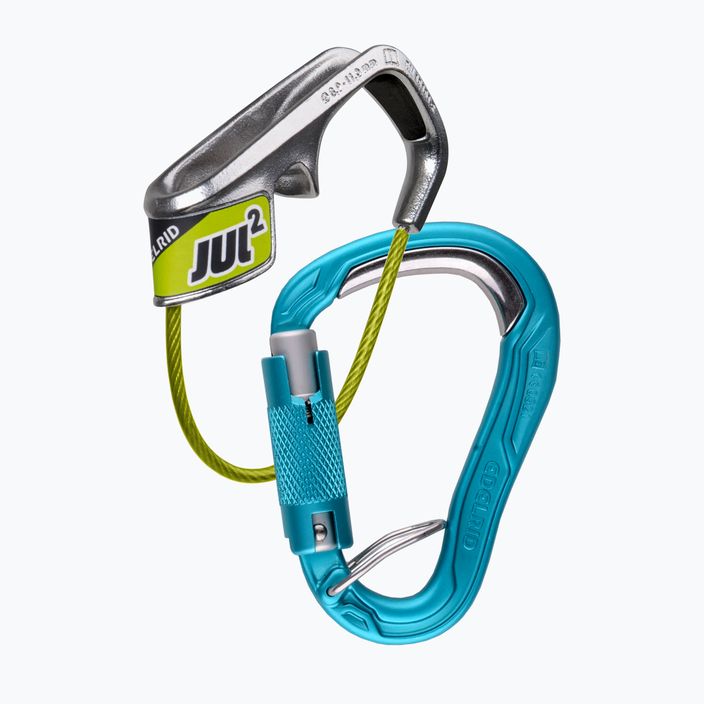 Sicherungsgerät EDELRID Jul 2 Belay Kit Bulletproof Triple icemint