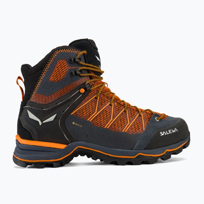 Trekkingschuhe Herren Salewa MTN Trainer Lite Mid GTX black out/carrot 2