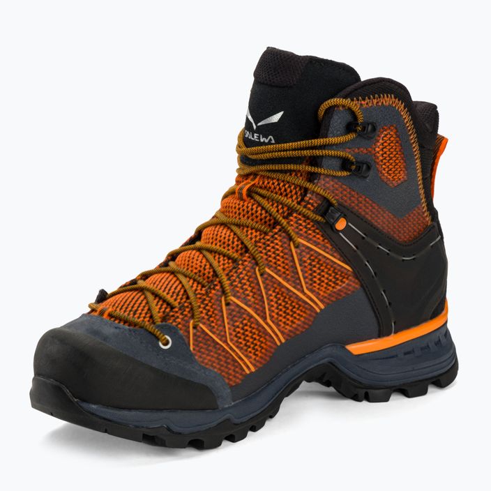 Trekkingschuhe Herren Salewa MTN Trainer Lite Mid GTX black out/carrot 7