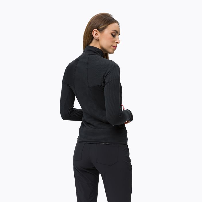 Salewa Pedroc Damen Fleece-Sweatshirt schwarz 00-0000027720 3
