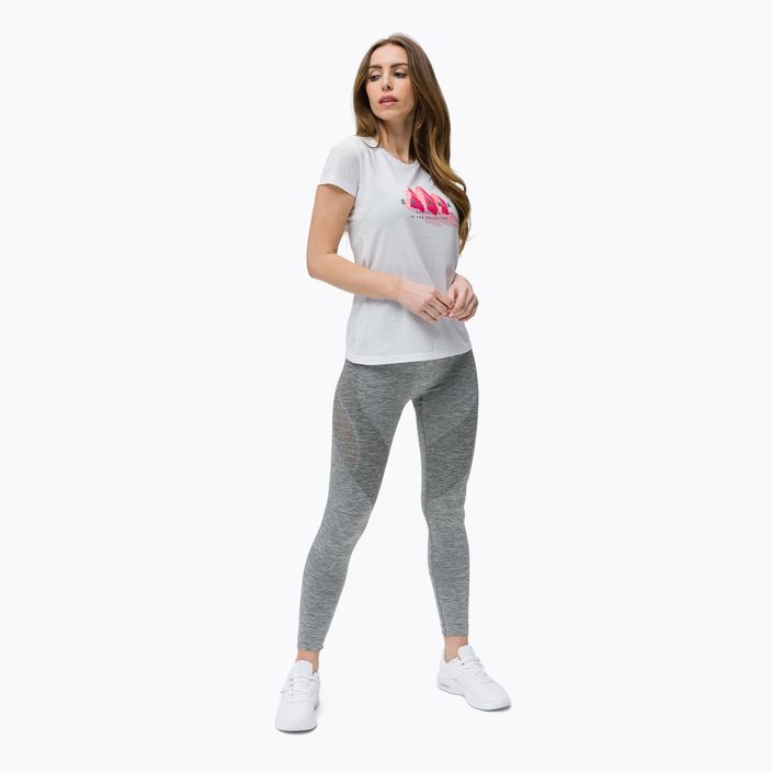 Salewa Lines Graphic Dry Damen-Trekking-Shirt weiß 00-0000028064 2