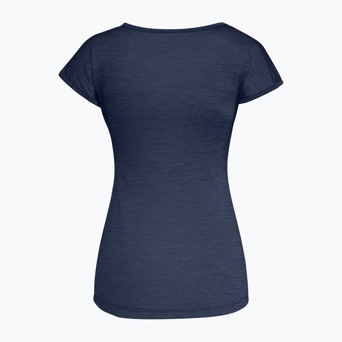 Salewa Damen-Trekking-Shirt Puez Melange Dry marineblau 26538 4