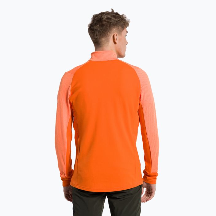 Herren Salewa Vajolet orange Fleece-Sweatshirt 00-0000027887 3