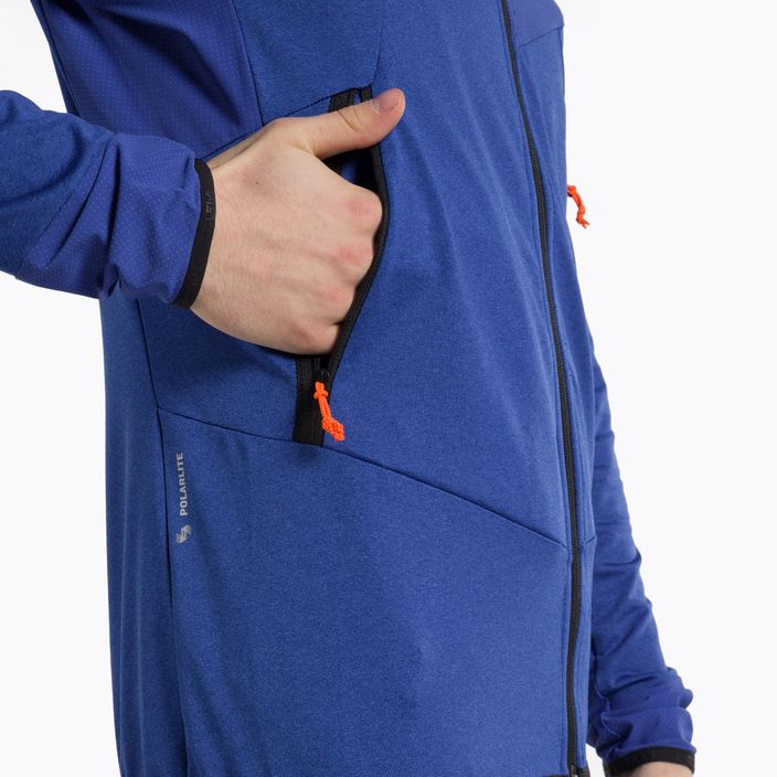 Herren Salewa Agner Hybrid PL/DST FZ Hoody Fleece-Sweatshirt blau 00-0000027371 4