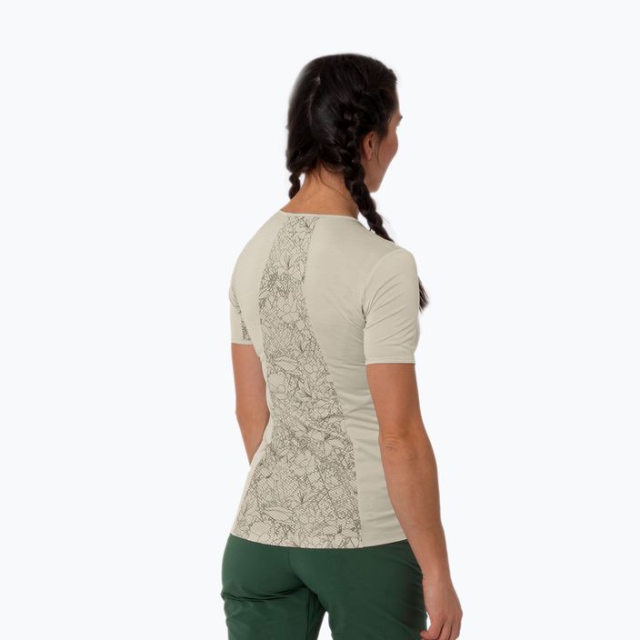 Salewa Puez Graphic 2 Dry Damen-Trekking-Shirt beige 00-0000027400 2