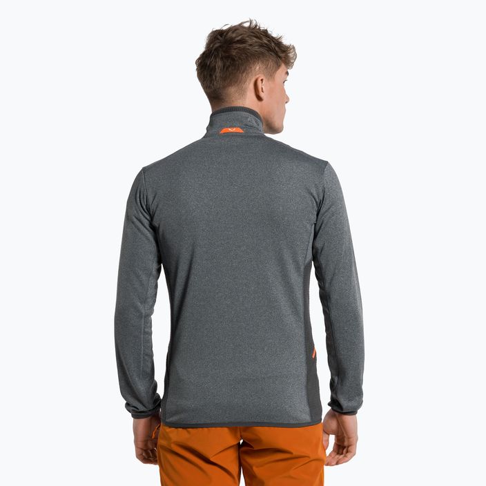 Herren Salewa Puez Hybrid PL FZ Fleece-Sweatshirt grau 00-0000027388 3