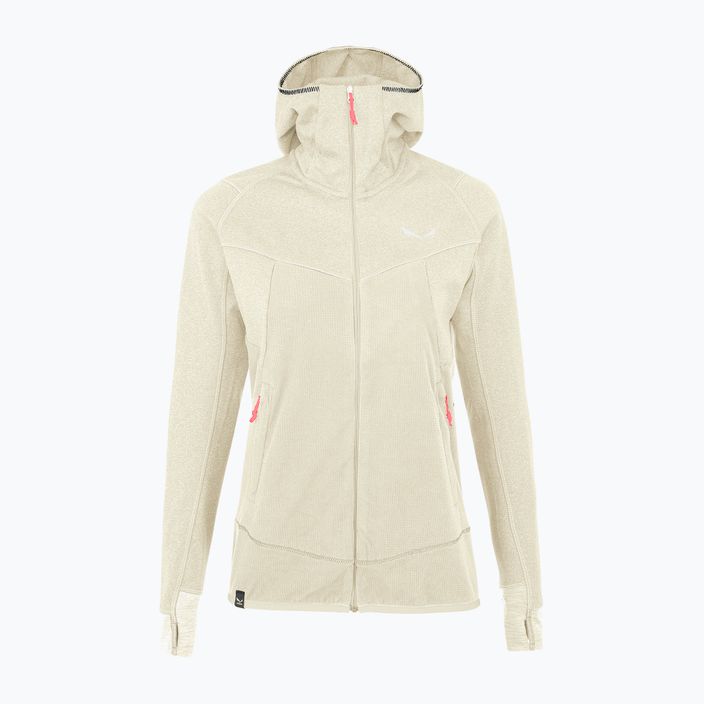 Damen Salewa Puez Hybrid PL FZ Hoody Fleece-Sweatshirt beige 00-0000027389 3