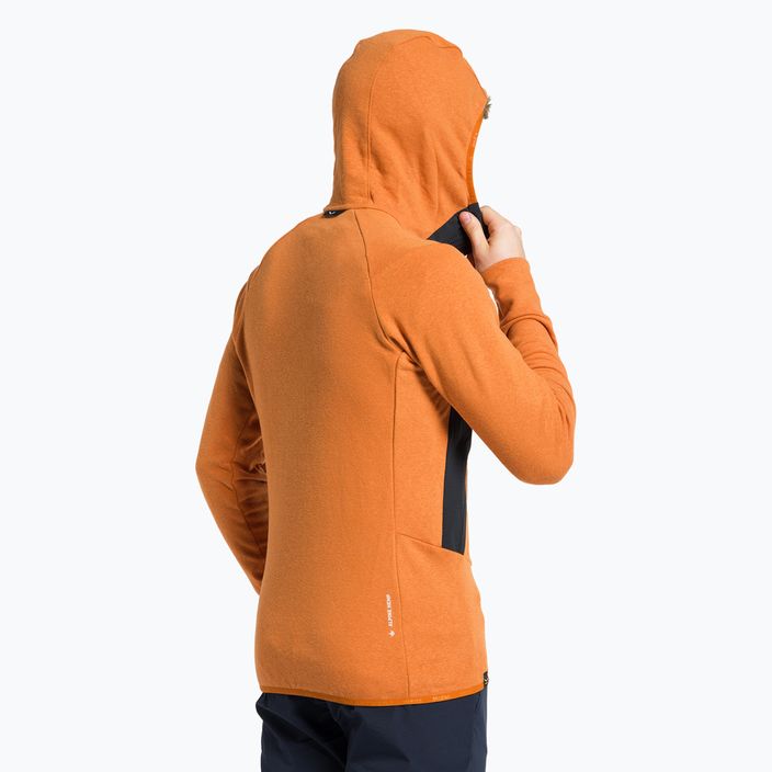 Salewa Herren-Trekking-Sweatshirt Lavaredo Hanf mit Kapuze orange 00-0000028237 3