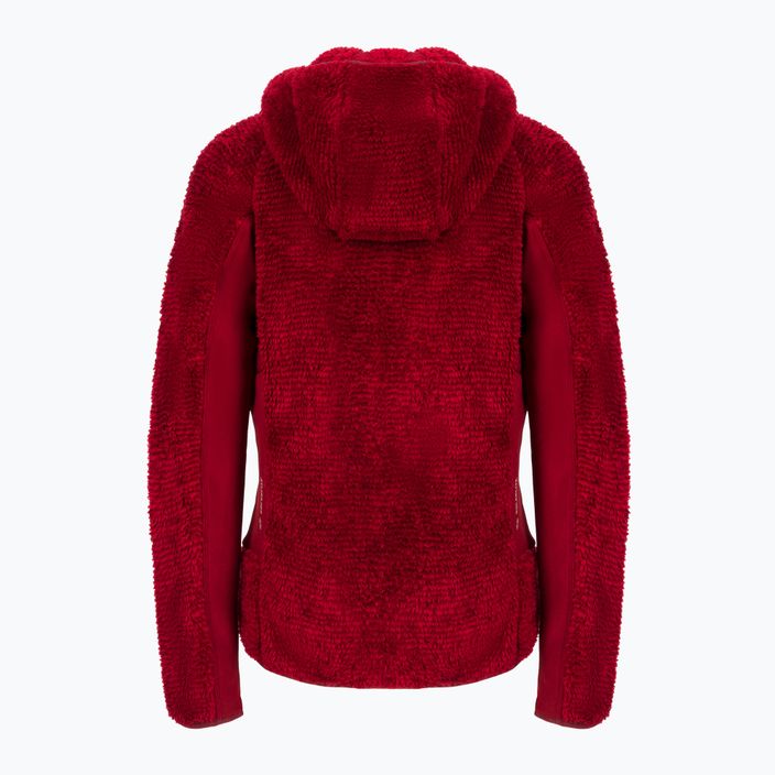 Salewa Kinder-Fleece-Sweatshirt Puez Highloft 2 PL HD rot 00-0000028492 2