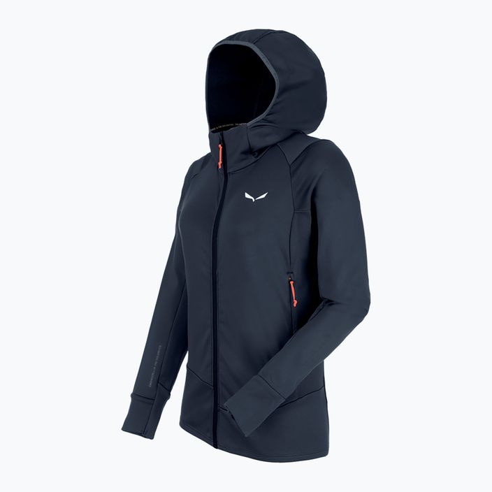 Damen-Trekking-Sweatshirt Salewa Puez Polarlite Hooded navy blau 00-0000028522 7