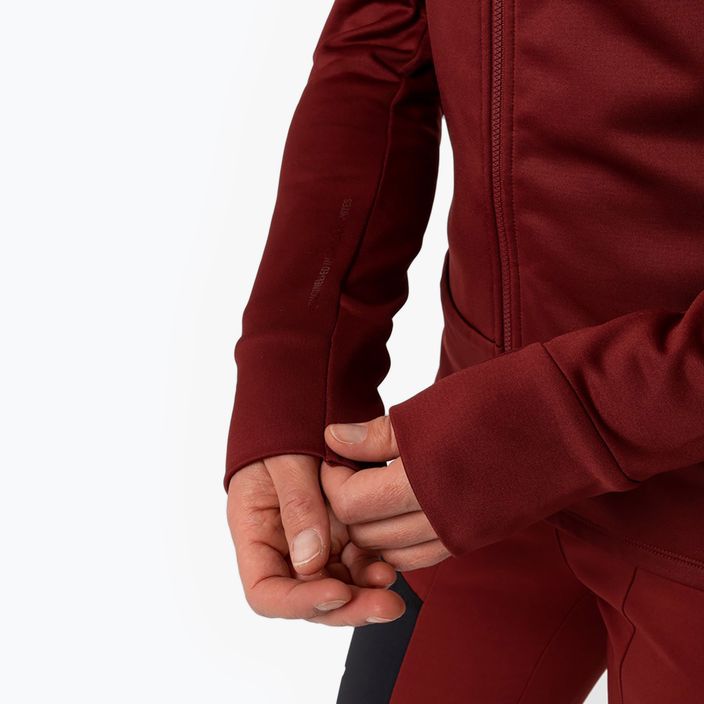 Salewa Damen-Trekking-Sweatshirt Puez Polarlite mit Kapuze rot 00-0000028522 6