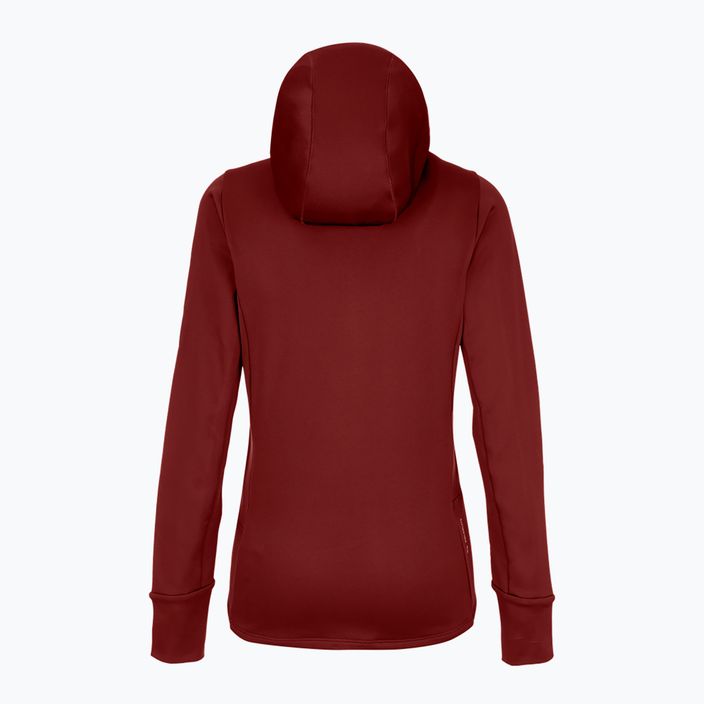 Salewa Damen-Trekking-Sweatshirt Puez Polarlite mit Kapuze rot 00-0000028522 8