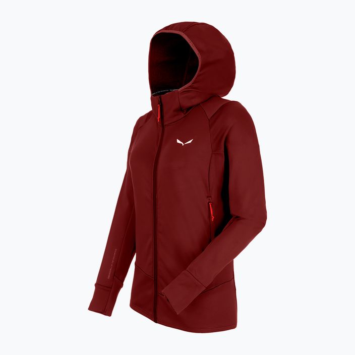Salewa Damen-Trekking-Sweatshirt Puez Polarlite mit Kapuze rot 00-0000028522 9