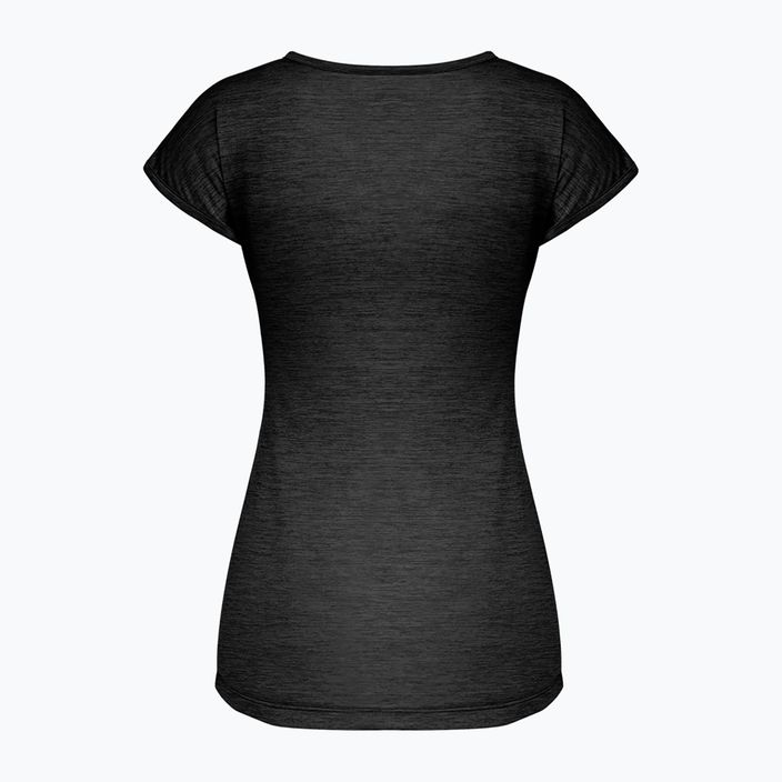 Damen-Trekking-Shirt Salewa Puez Melange Dry black out melange 2