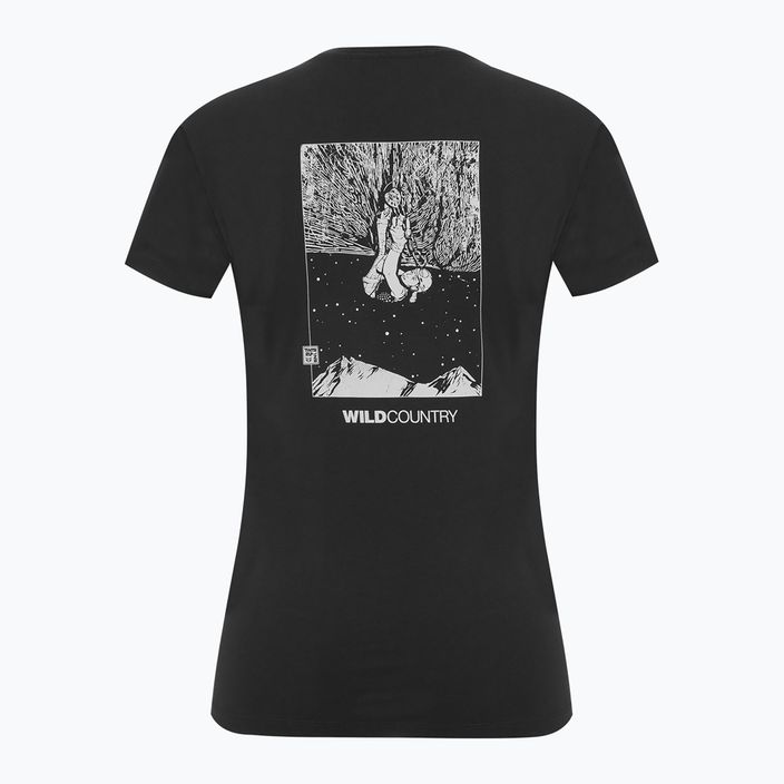 Wild Country Stamina Frauen Klettern T-shirt schwarz 40-0000095205 5