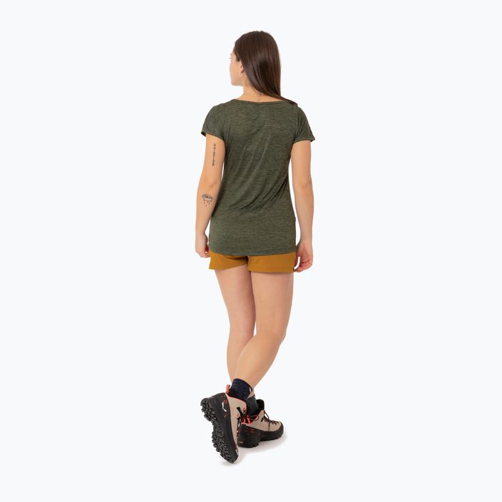 Salewa Damen-Trekking-Shirt Puez Melange Dry grün 26538 2