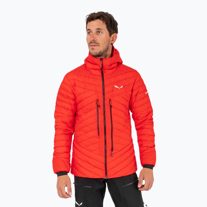 Herren Salewa Ortles Hyb Rds Dwn Flamme Daunenjacke