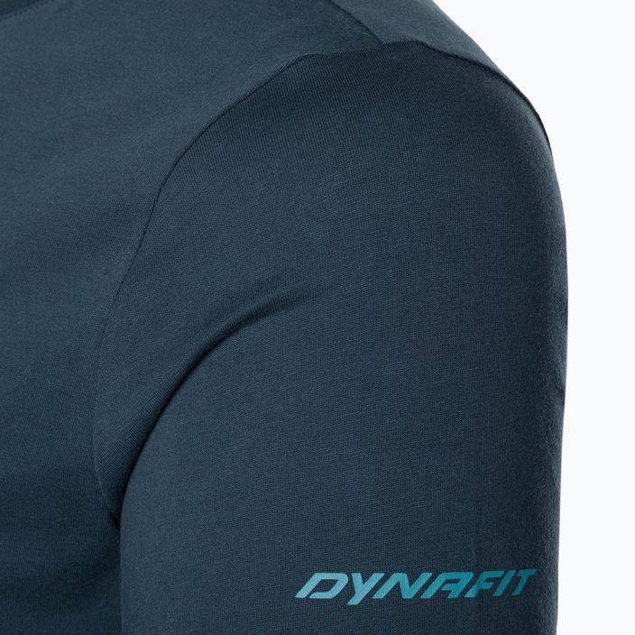 Herren DYNAFIT Graphic CO Blaubeere/Skis T-Shirt 4