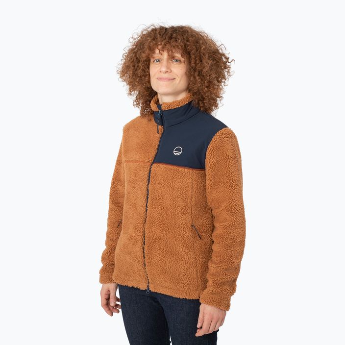 Damen Wild Country Spotter Sandstein Fleece-Sweatshirt