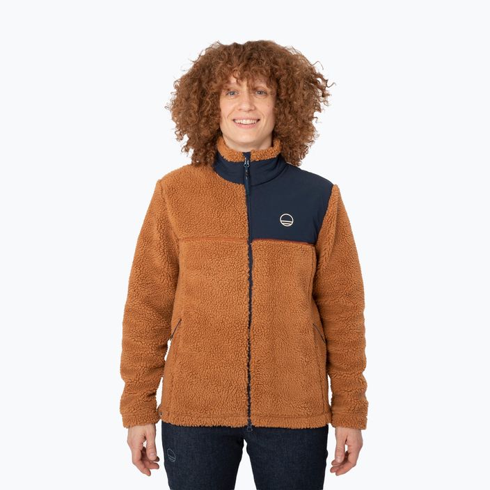 Damen Wild Country Spotter Sandstein Fleece-Sweatshirt 3