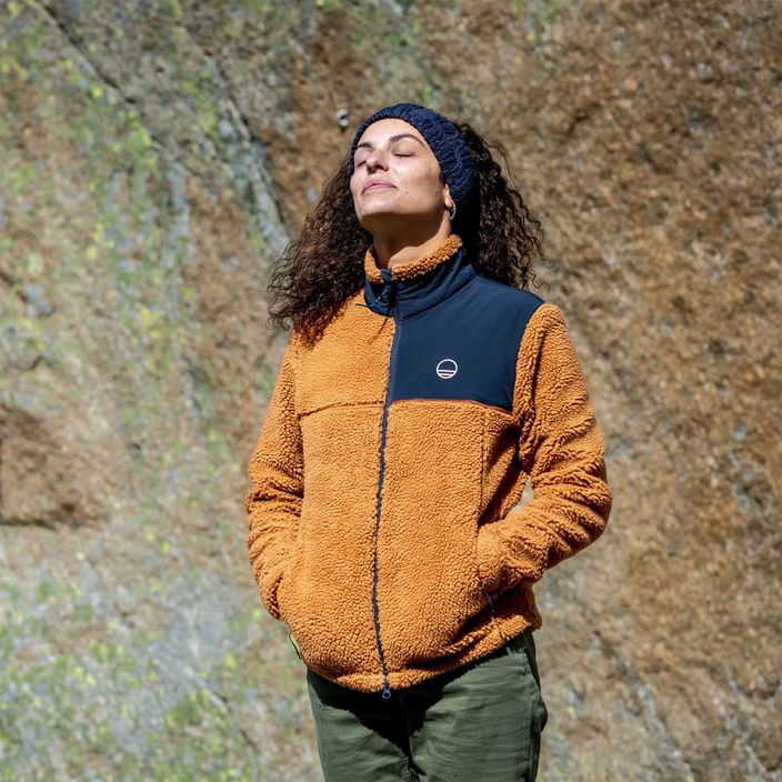 Damen Wild Country Spotter Sandstein Fleece-Sweatshirt 9