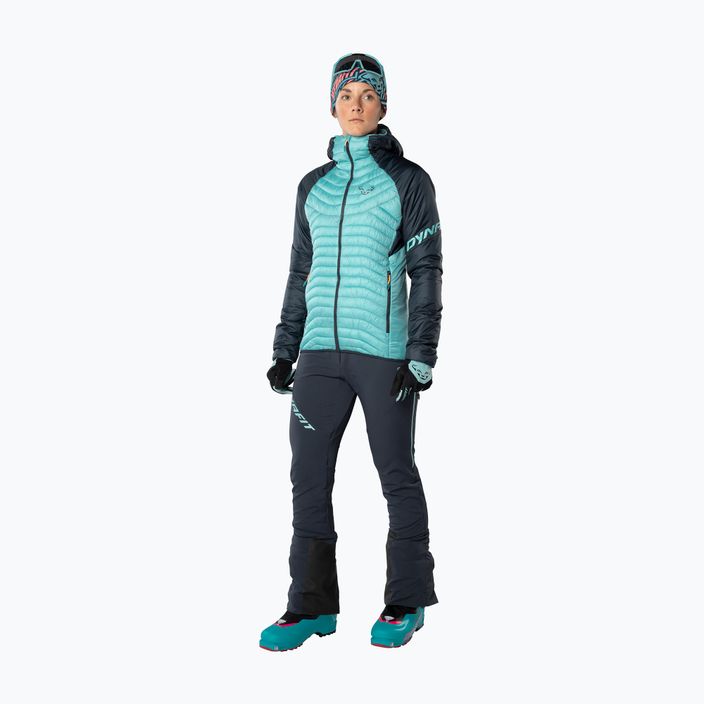 Damen DYNAFIT Ski Jacke Spped Insulation Hooded Heidelbeere Marineblau 2
