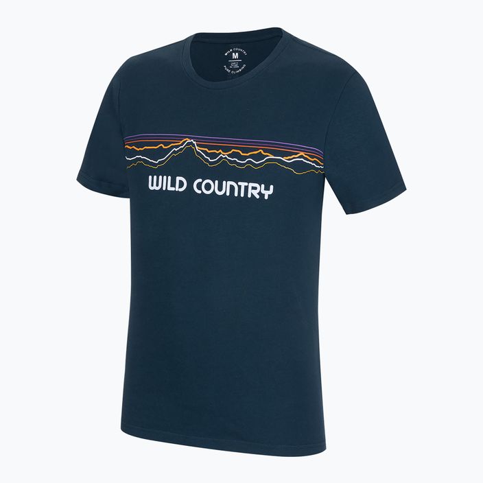 Herren Wild Country Ausdauer-T-Shirt navy 3