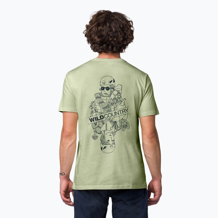 Wild Country Flow jade Herren-Kletter-T-Shirt 2