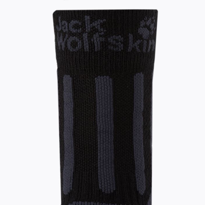 Jack Wolfskin Trekking Pro Classic Cut Socken schwarz 1904292_6001 4