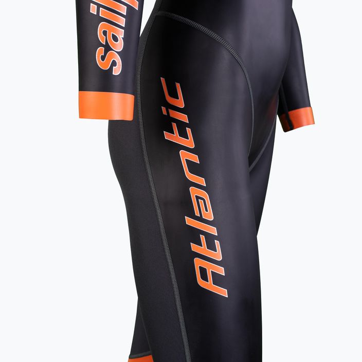 Damen Triathlon Neoprenanzug sailfish Atlantic 2 schwarz/orange 4